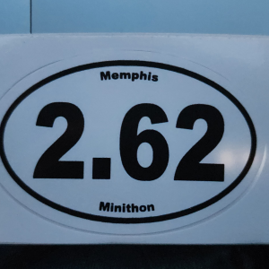 Memphis Minithon 2.62 Mile Sticker
