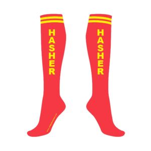 Hasher Shiggy Socks - Red